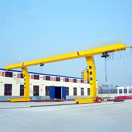 Customizable L-Design Gantry Crane with Hoist for Warehouses