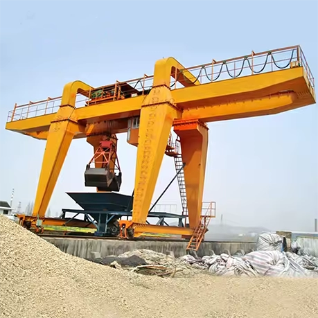 Double Beam Grab Ship Unloader for Coal & Minerals