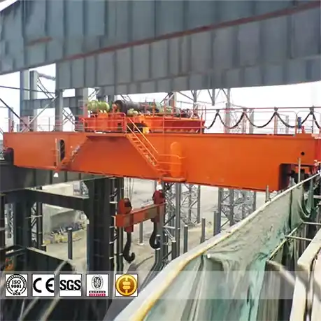 Double Girder Ladle Overhead Crane for Steel Mill