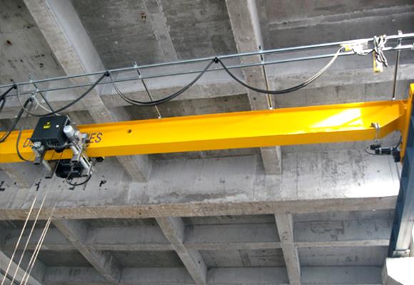 HD Type European Hoist Electric Single-girder Overhead Crane