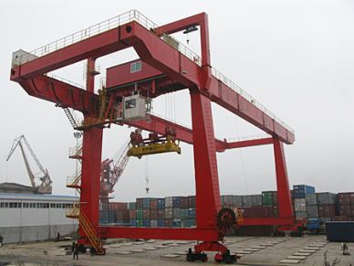 50 Ton MobilePortal Double Girder Container Gantry Crane Price
