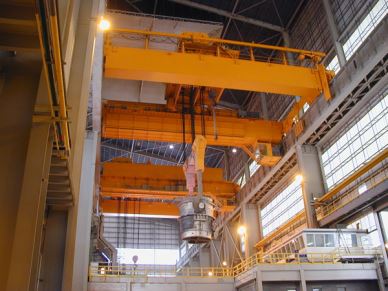 PLC Control Available Heat Casting Overhead Crane